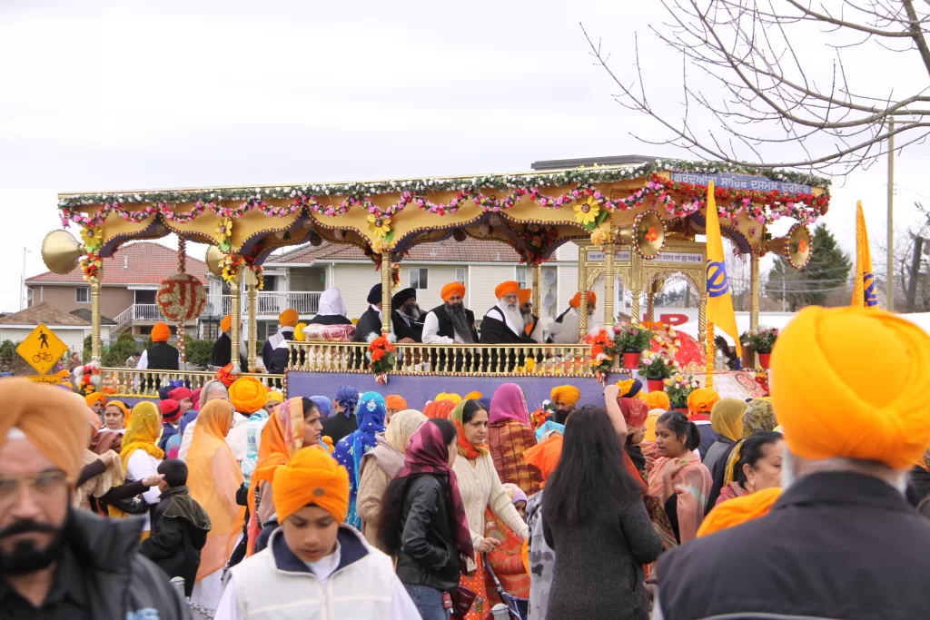 Contact information for the Vaisakhi parade